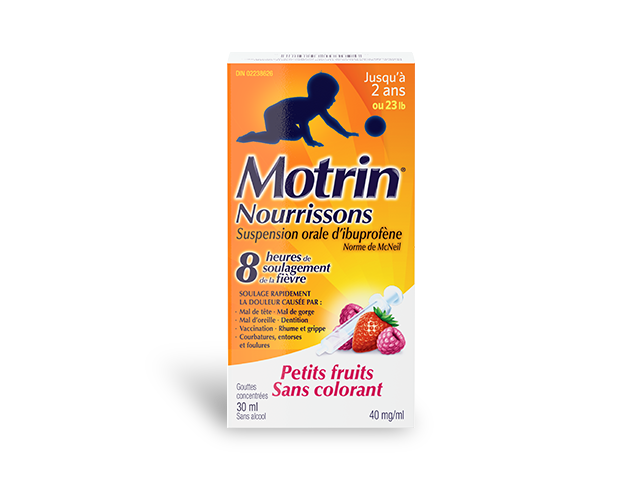 Produit MOTRIN® pour nourrissons