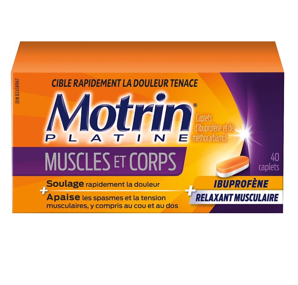 Motrin® Platine Muscles et corps | MOTRIN® CANADA