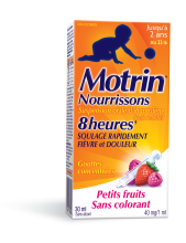 MOTRIN® Nourrissons Douleur et fièvre, 8 heures, 30 ml